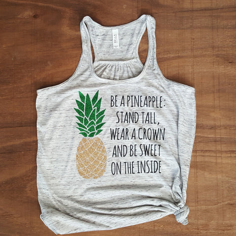Be a Pineapple | Marble White