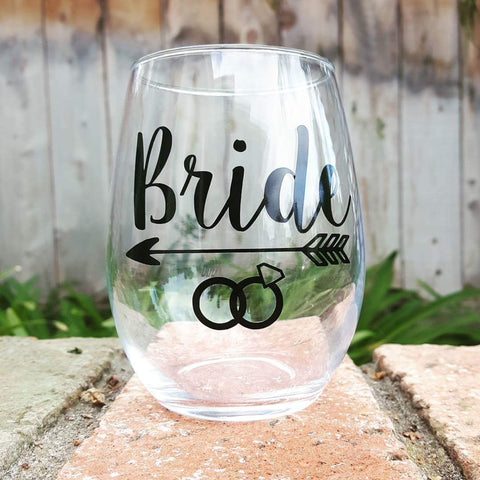 BRIDE - Wine Glass
