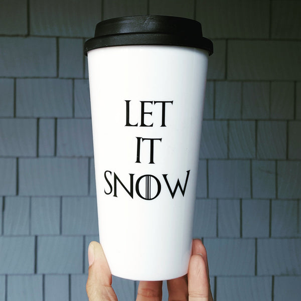 Let it Snow - Travel Coffee Mug