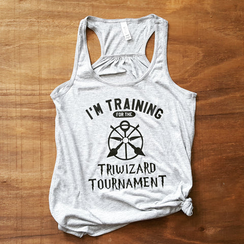 Training for the TriWizard Tournament Tank | Grey