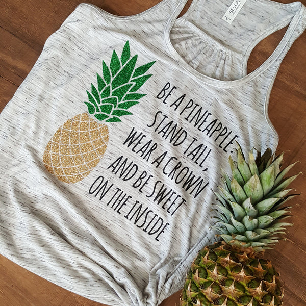 Be a Pineapple | Marble White