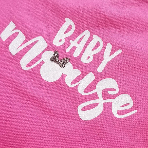 Mama Mouse - Baby Mouse | Mama & Kiddos Set | Pink