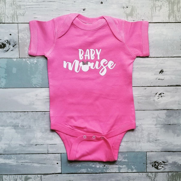 Baby {girl} Mouse | Pink