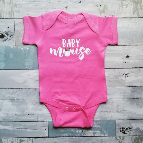 Baby {girl} Mouse | Pink