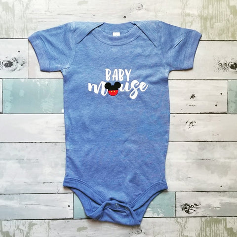 Baby {boy} Mouse | Blue
