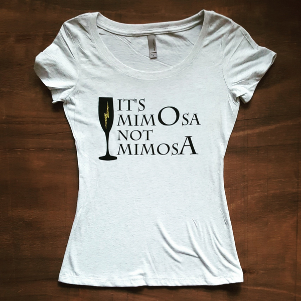 It's MimOsa not MimosA | White