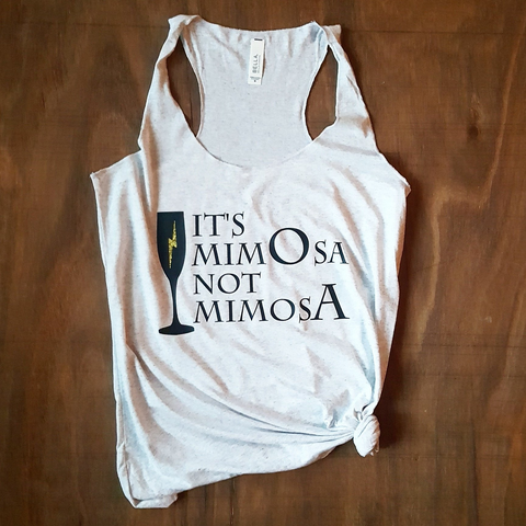 It's MimOsa not MimosA | White