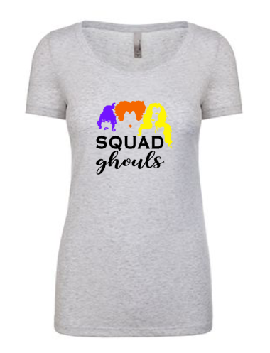 Squad Ghouls Tee | Heather