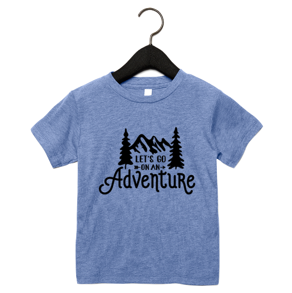Let's go on an Adventure | Blue Triblend