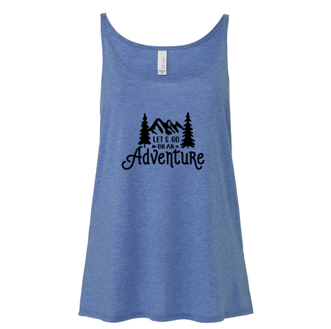 Let's go on an Adventure | Blue Triblend