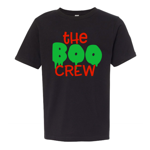 Boo Crew Youth Tee | Black