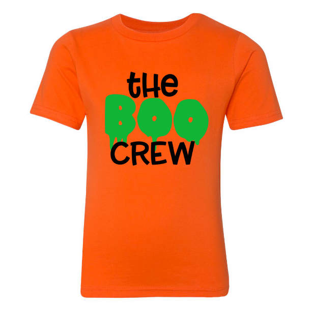 Boo Crew Youth Tee | Orange